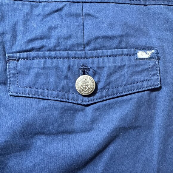 Vineyard Vines Womens Skipper Sailor Nautical Navy Blue Shorts Sz 2 - Picture 6 of 9